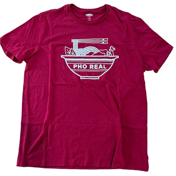 Old Navy Pho Real Graphic Tee - Picture 1 of 1